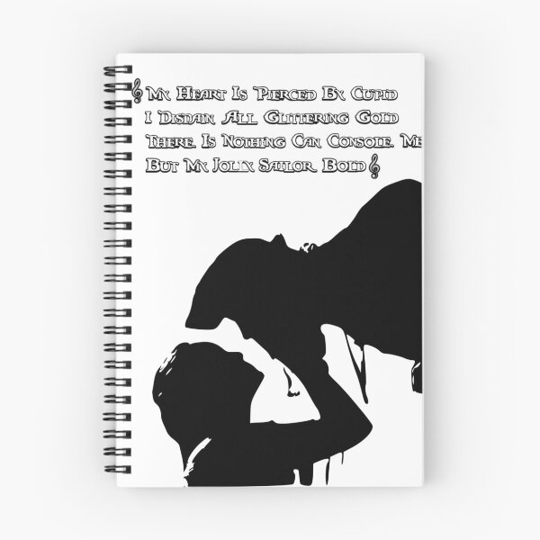 Item preview, Jolly Sailor Bold – Mermaid & Pirate Silhouette Design designed and sold by inallusha.