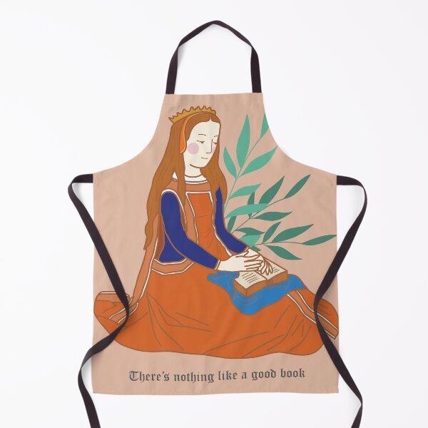 Item preview, Cute and Colorful medieval Woman Reading designed and sold by MariOyama.