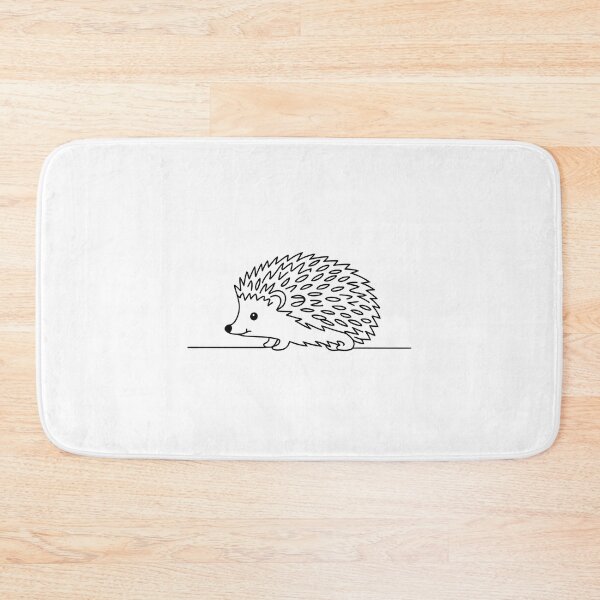 Item preview, Happy hedgehog, small animal on the t-shirt designed and sold by wizard-work.