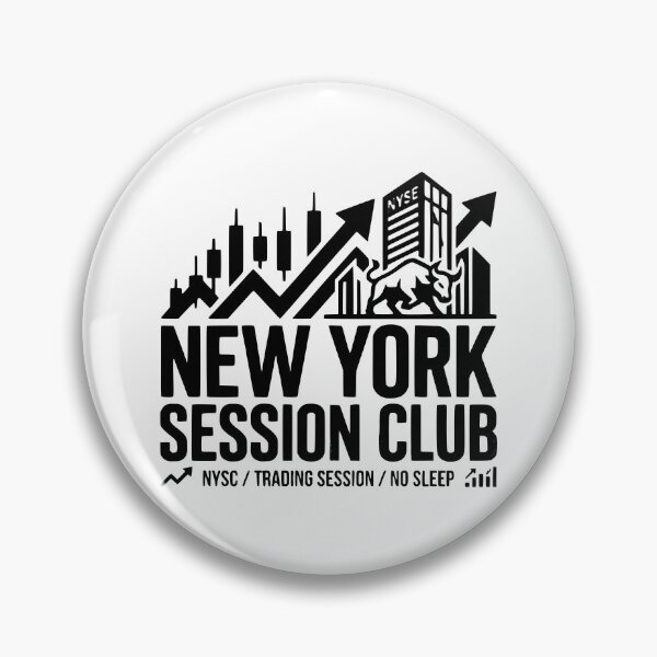 Item preview, New York Session Club - Futures Trader Lifestyle Print designed and sold by Riskt8ker Shop.