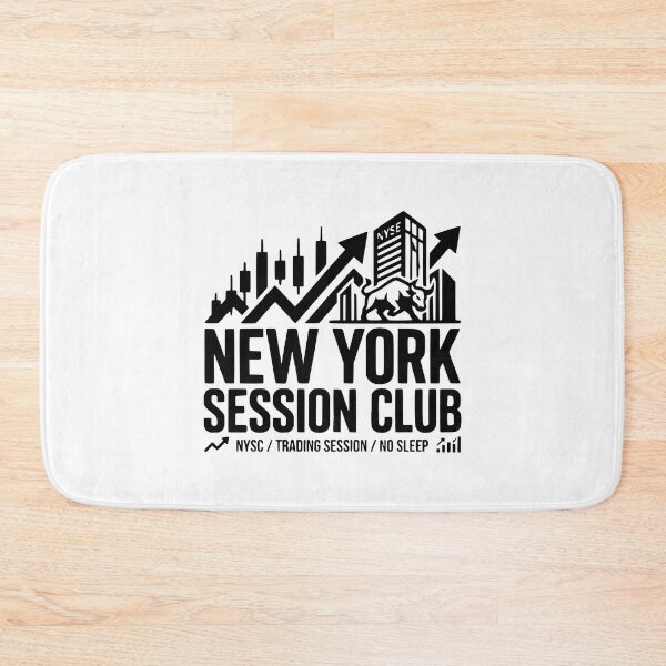 Item preview, New York Session Club - Futures Trader Lifestyle Print designed and sold by Riskt8ker Shop.