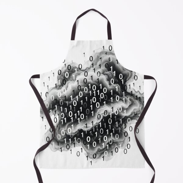 Item preview, Cloud Computing Binary Art For Developers designed and sold by eikulabs.