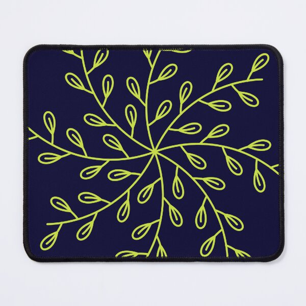Item preview, Minimalist Green Leaf Nature Swirl Ornament designed and sold by SolutionsArt.