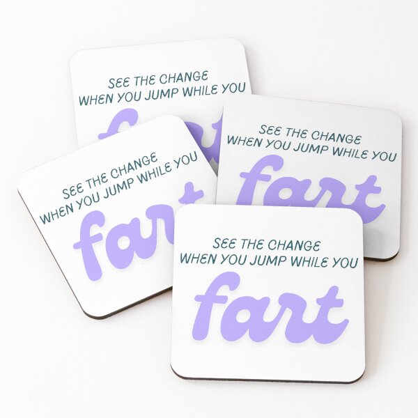 Item preview, See the change when you jump while you fart. designed and sold by ArtistTejal.