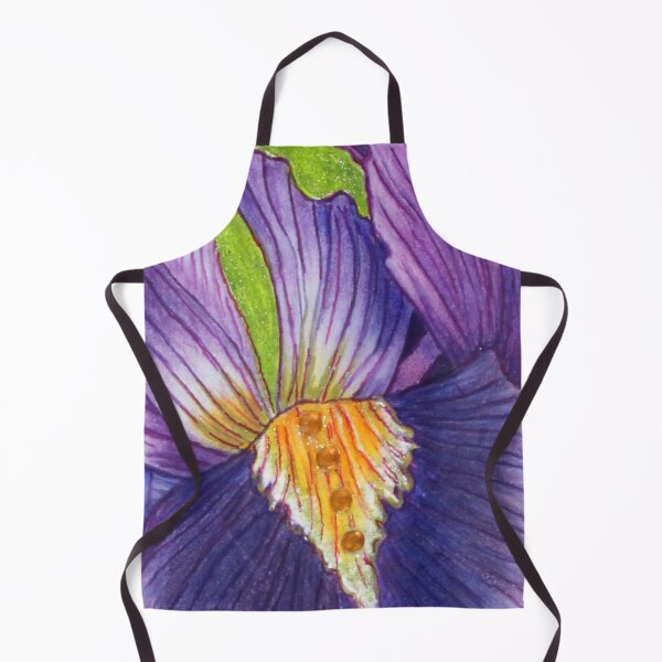 Item preview, Pink, purple and gold iris designed and sold by Ginette Ash.