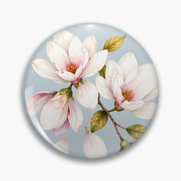 Item preview, Magnolia Blossoms designed and sold by AnyseDesign.