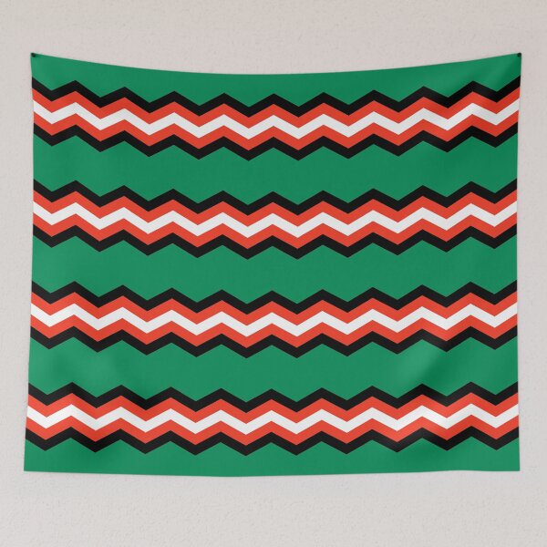 Item preview, Bold 80s retro aesthetic zig zag designed and sold by findlost.