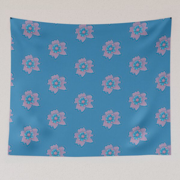 Artikelvorschau, Blaue Blume entworfen und verkauft von Belly Button Joe .