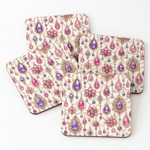 Item preview, Decorative floral watercolor vector seamless pattern duvet cover, pillow designed and sold by Kentala.