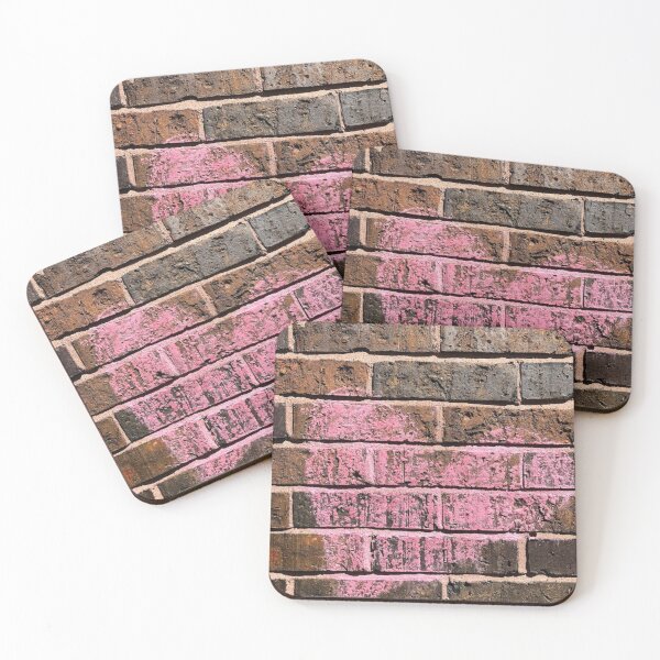Item preview, Chalk heart on brick wall, real photograph designed and sold by GiSilver.