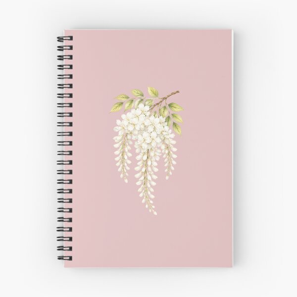 Item preview, Wisteria in White designed and sold by AnyseDesign.