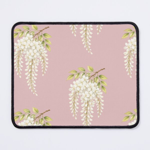 Item preview, Wisteria in White designed and sold by AnyseDesign.