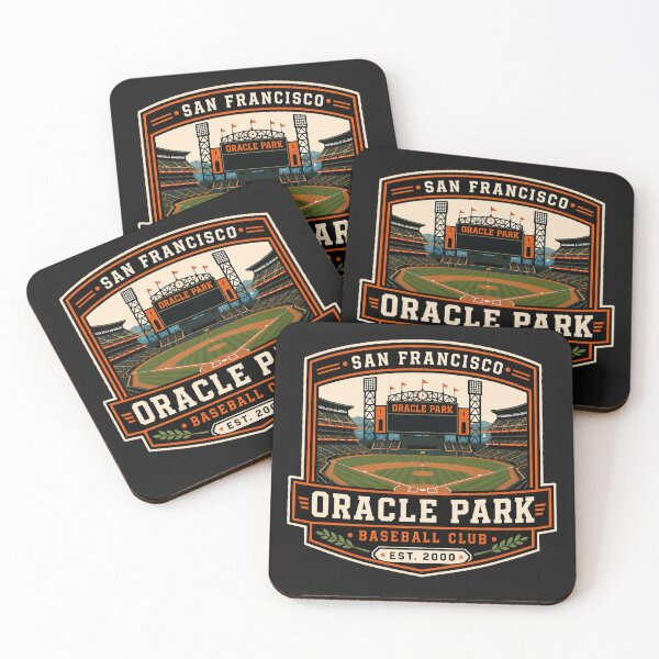 Item preview, San Francisco Oracle Park Vintage Stadium Interior Baseball Badge designed and sold by GhostDawgs.