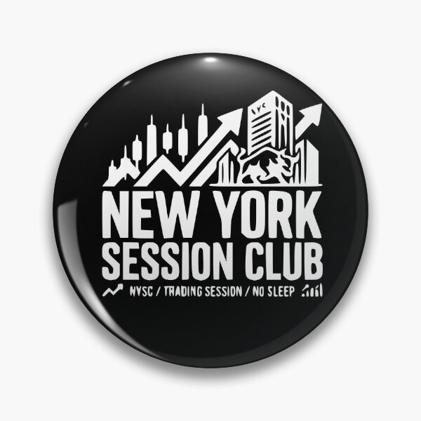 Item preview, New York Session Club - Futures Trader Lifestyle Print designed and sold by Riskt8ker Shop.