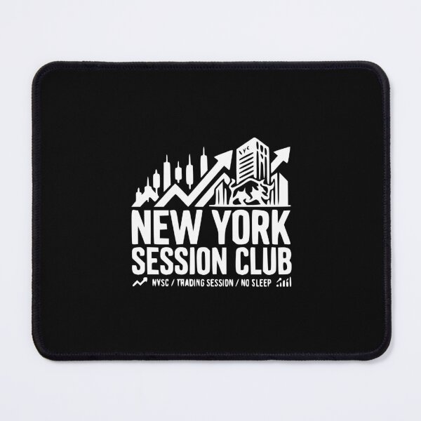 Item preview, New York Session Club - Futures Trader Lifestyle Print designed and sold by Riskt8ker Shop.