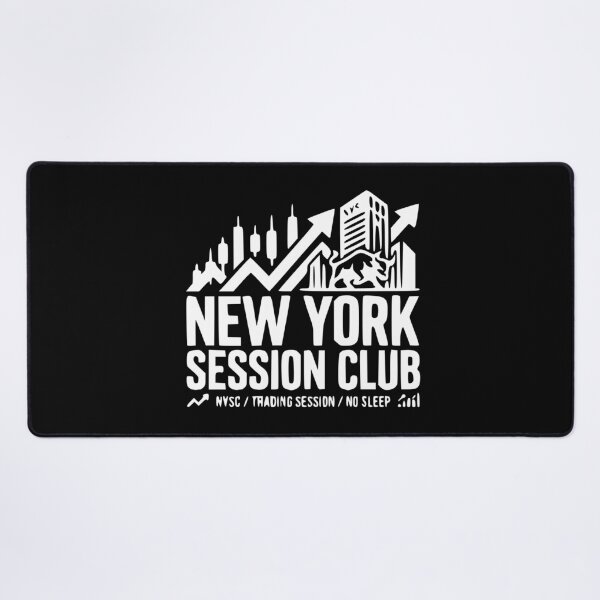 Item preview, New York Session Club - Futures Trader Lifestyle Print designed and sold by Riskt8ker Shop.