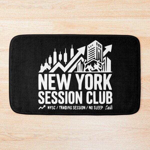 Item preview, New York Session Club - Futures Trader Lifestyle Print designed and sold by Riskt8ker Shop.