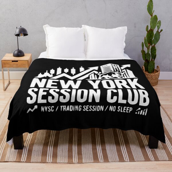 Item preview, New York Session Club - Futures Trader Lifestyle Print designed and sold by Riskt8ker Shop.