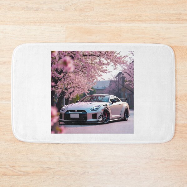 Item preview, Nissan GT-R R35 Sakura Street Scene JDM Car Tee designed and sold by TheArtOfCar.