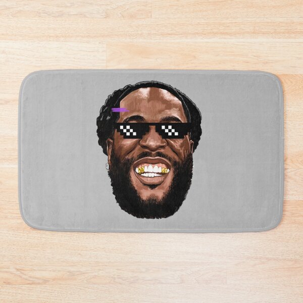 Item preview, Pixel Glasses on the African Giant - B B Head Cut painting designed and sold by ZERO-MIND.