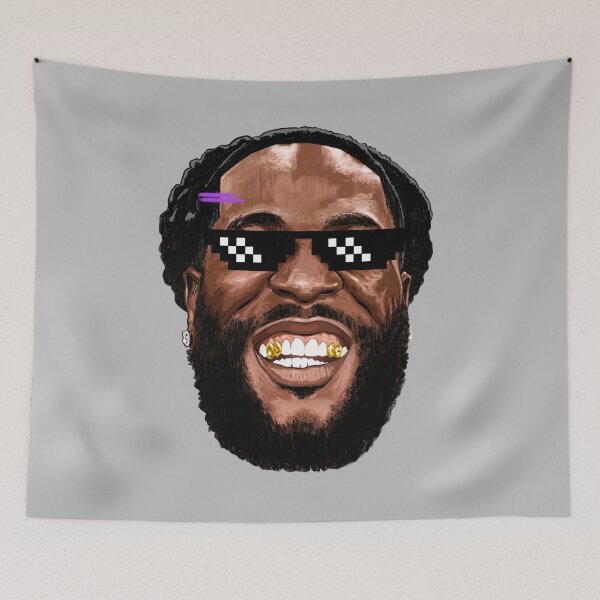 Item preview, Pixel Glasses on the African Giant - B B Head Cut painting designed and sold by ZERO-MIND.