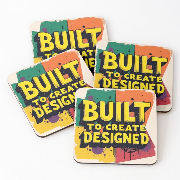 Item preview, Built to Create, Designed to Inspire designed and sold by PriyaMagic.