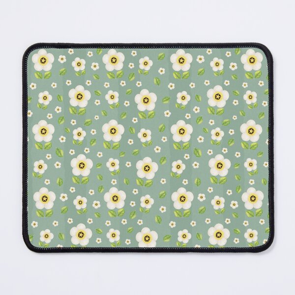 Item preview, Floral pattern | Premium green background designed and sold by janine-ilustra.