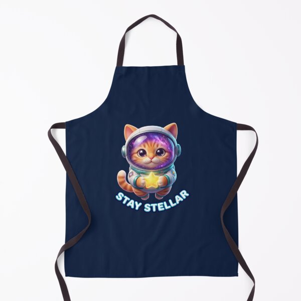 Item preview, Stay Stellar Space Cat Cute Astronaut Kitten Galaxy designed and sold by NativeHue Oficial.