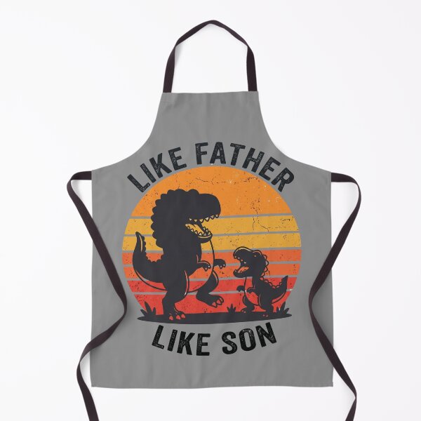 Item preview, Like Father Like Son - Vintage Retro Sunset Dinosaur Mini Me designed and sold by Im-Ara.
