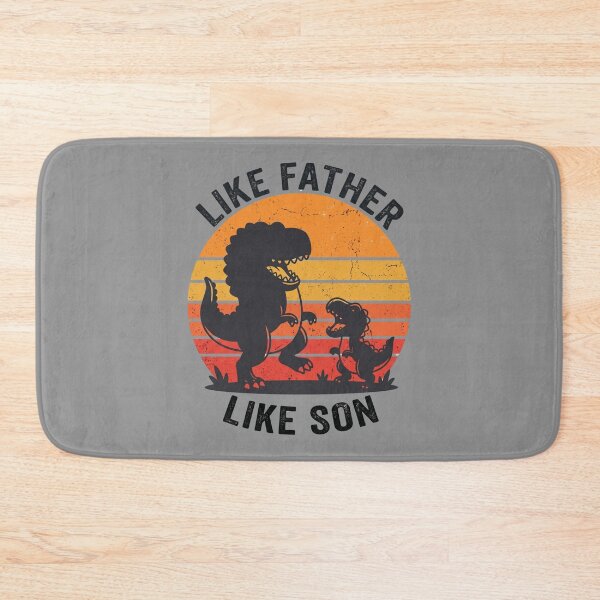 Item preview, Like Father Like Son - Vintage Retro Sunset Dinosaur Mini Me designed and sold by Im-Ara.