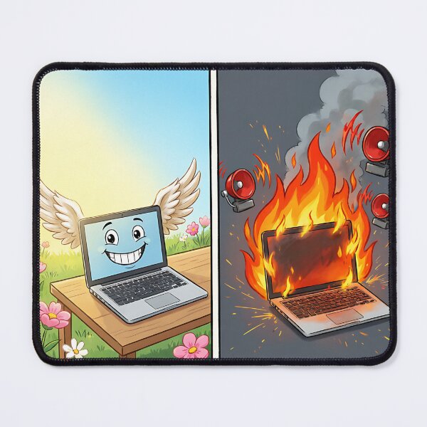 Item preview, Dev Vs Production Programmer Humor Art designed and sold by eikulabs.