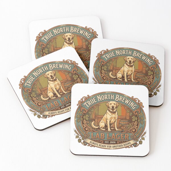 Item preview, Labrador Retriever Craft Beer Label Lab Dad Art designed and sold by CulturalCurios.