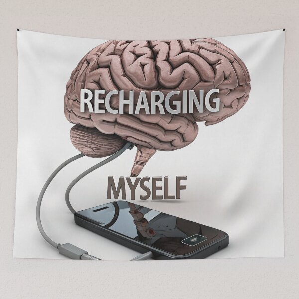 Item preview, Recharging Myself – Mind Power Reset designed and sold by LordOfWear.