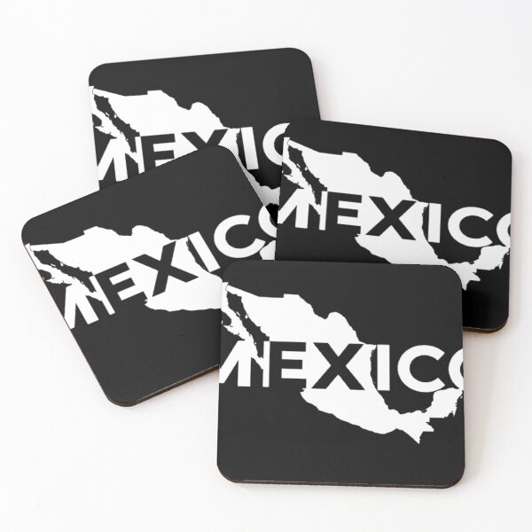 Item preview, MEXICO Map T-Shirt | Bold Minimal Black & White Patriotic Tee designed and sold by Abhi0.
