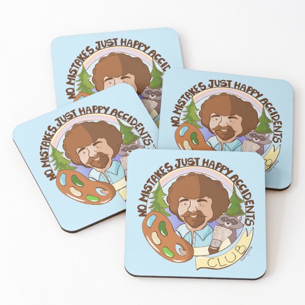 Item preview, No Mistakes Club - Bob Ross designed and sold by ThaisMelo.