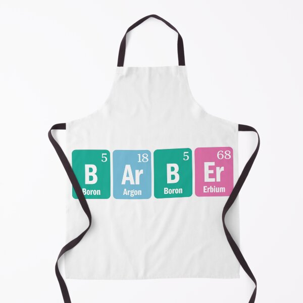 Item preview, Barber Chemical Element Science Gift designed and sold by ScienceCorner.