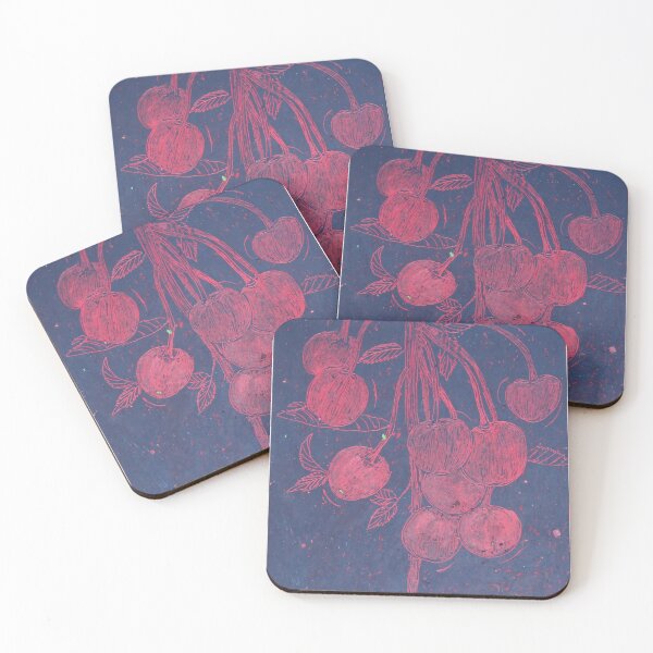Item preview, Cherries on a Starry Night designed and sold by PallaviS.