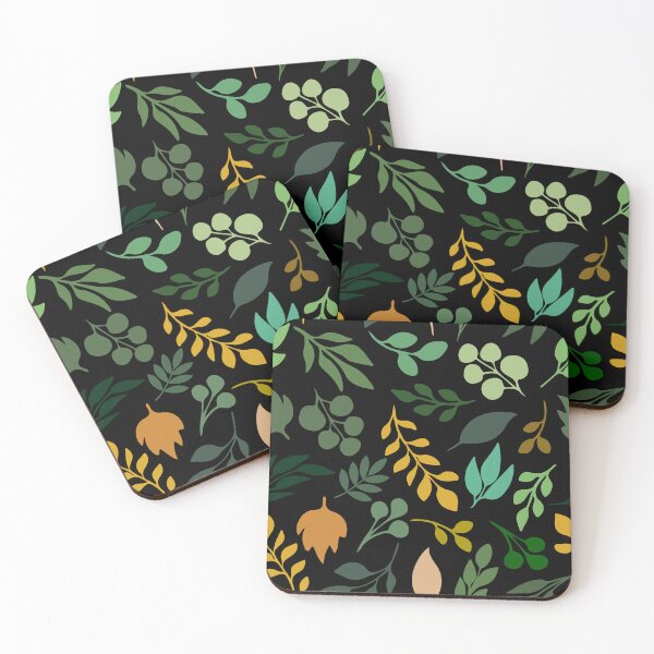 Item preview, Leaves Seamless Pattern designed and sold by SmallDart Creations.