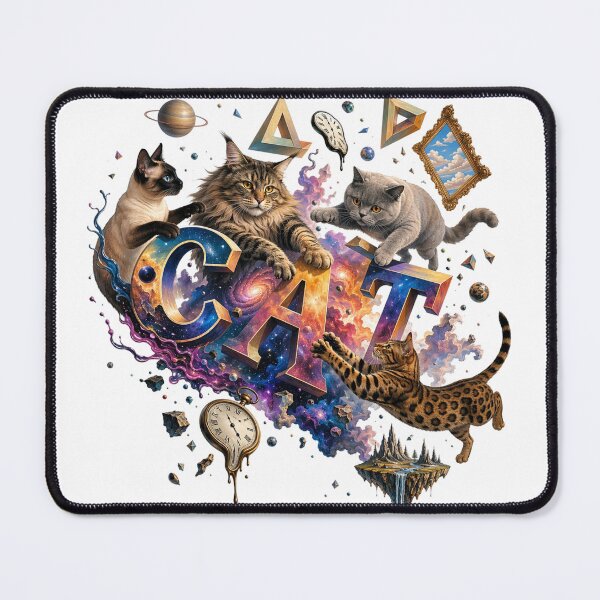 Item preview, Surreal cat world designed and sold by Talpha.