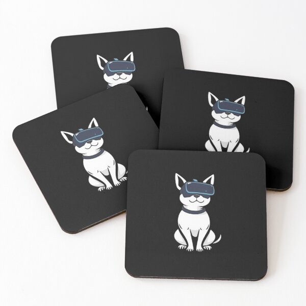 Item preview, Funny VR Dog Virtual Reality Gaming Puppy Graphic designed and sold by artlife4.