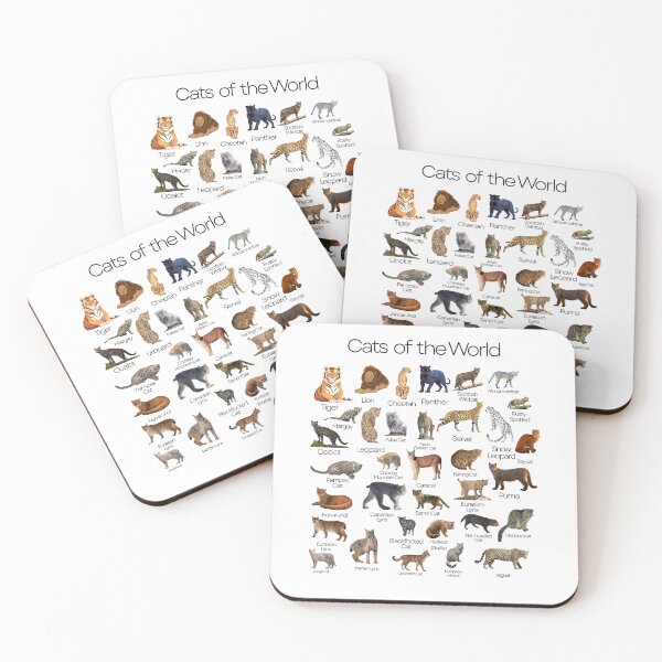 Item preview, Cats of the World designed and sold by FossilCat.