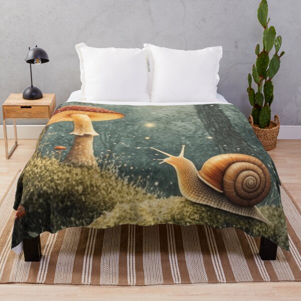 Item preview, Snail and mushroom designed and sold by Dali RB.