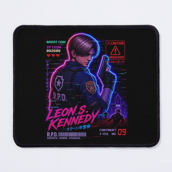 Item preview, Retro arcade Leon S. Kennedy designed and sold by Imprearte.