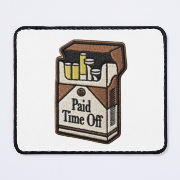 Item preview, Paid Time Off Patch - The Great Divide designed and sold by musicinmyblood.