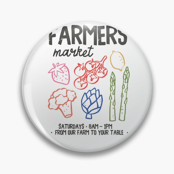Item preview, Farmers Market Saturdays From Our Farm To Your Table designed and sold by krystalRomanart.