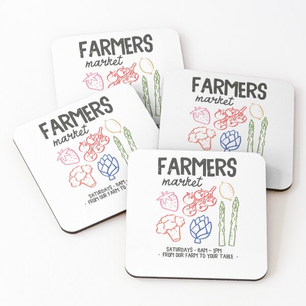 Item preview, Farmers Market Saturdays From Our Farm To Your Table designed and sold by krystalRomanart.