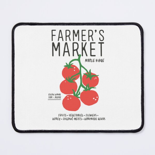 Item preview, Farmers Market Maple Ridge Sunday Picked Fresh Tomatoes designed and sold by krystalRomanart.
