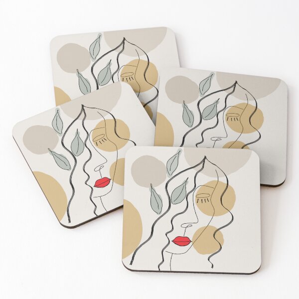 Item preview, Woman fece art illustration designed and sold by Aalia-369.