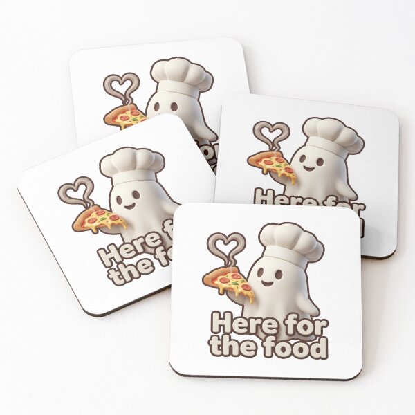 Item preview, Here For The Food Chef Ghost Pizza Lover designed and sold by Andreza NativeHue Oficial.