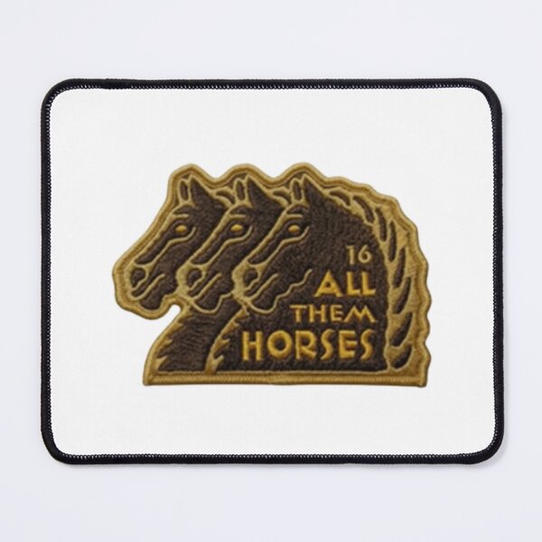 Item preview, All Them Horses Patch - The Great Divide designed and sold by musicinmyblood.